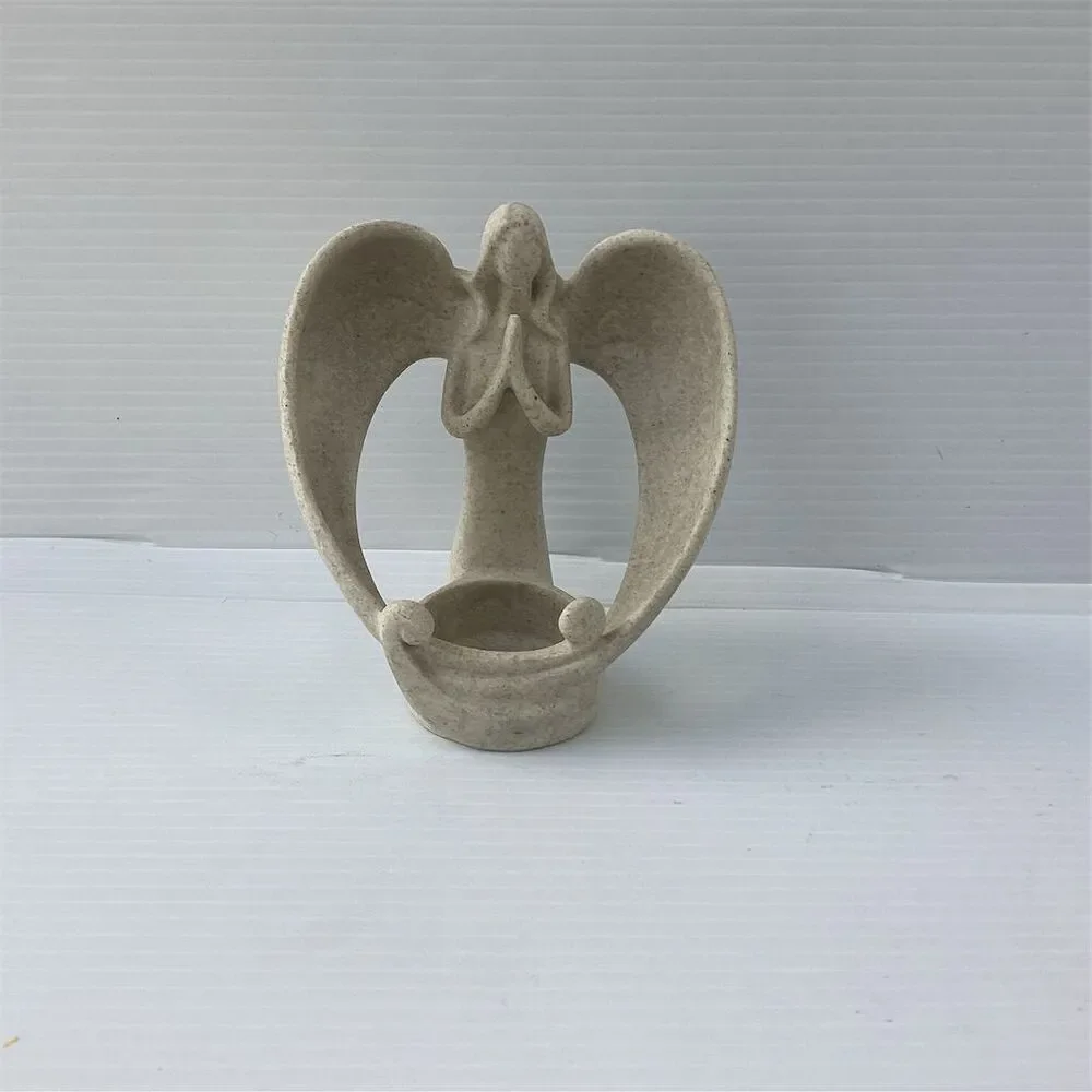 Angel Tealight‎ Candle Holder Multicolor Decorative Figurine Indoor Use